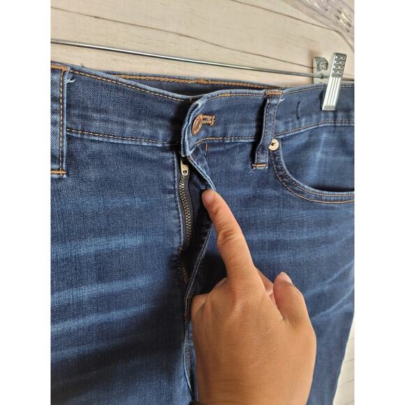 J.CREW JEANS 9" HIGH RISE TOOTHPICK MEDIUM WASH, SZ 31 - Picture 5 of 16